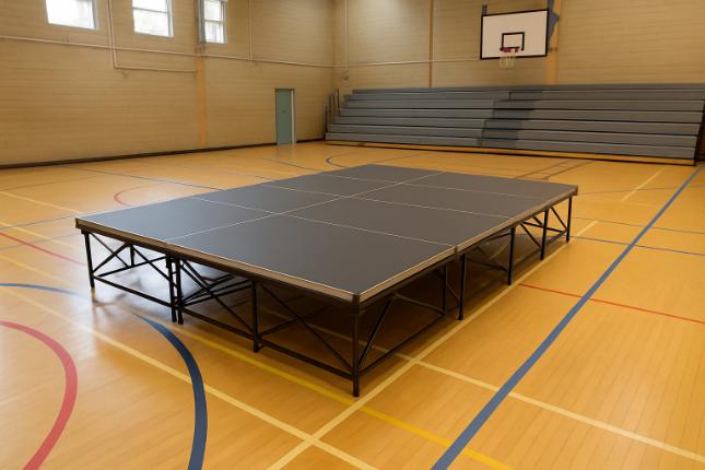 Collapsible Stage in Farnham